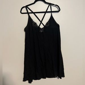 Free People Intimately Black Dress NWT Size Medium